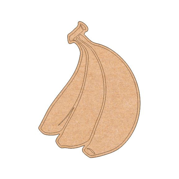 MDF Banana Cutout