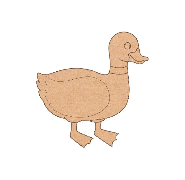 MDF Duck Cutout