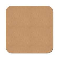 MDF Plain Square Base Cutout D2