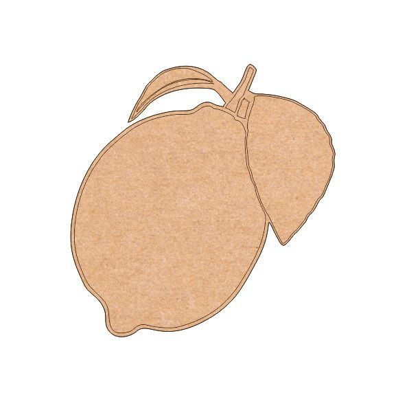MDF Lemon Cutout