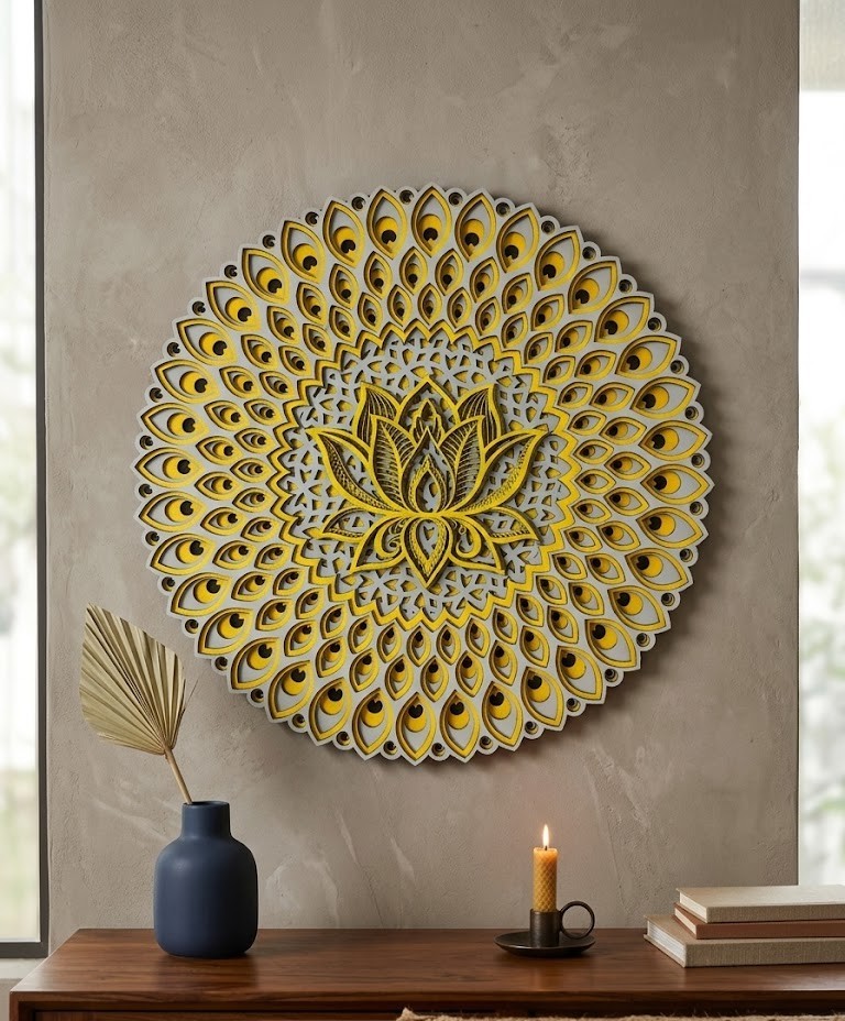 Royal Lotus Layered Mandala